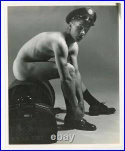 Chuck Renslow 1960 Dave Allen Beefcake 8x10 Photo Nude Male Gay Physique USAF