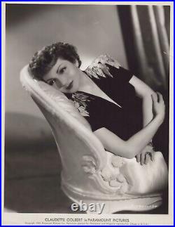 Claudette Colbert (1939)? Stylish Glamorous Pose Paramount Photo K 204
