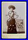 Cowgirl-Banner-Lady-Meat-Market-Sign-Great-Dress-Antique-Advertising-Photo-01-udg