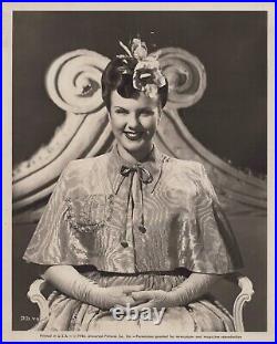 Deanna Durbin (1946) Stunning Portrait-Lovely Smile Original Vintage Photo K 81