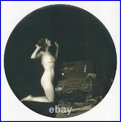 Deco Nude Ziegfeld Barbara Deane Treasure Chest Alfred Cheney Johnston Photo