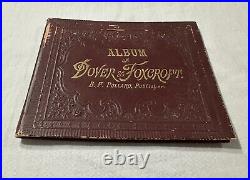 EARLY 1900S DOVER &FOXCROFT MAINE PHOTO ALBUM BF Pollard