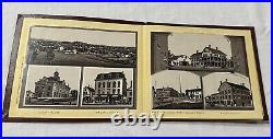 EARLY 1900S DOVER &FOXCROFT MAINE PHOTO ALBUM BF Pollard