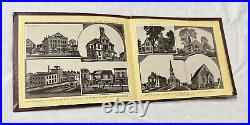 EARLY 1900S DOVER &FOXCROFT MAINE PHOTO ALBUM BF Pollard