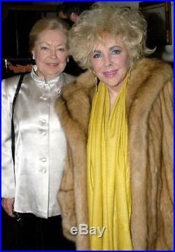 Elizabeth Taylor Owed & Worn Sable Fur Coat. (Photo Matched)