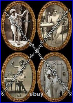 Erotic gift photo naked woman tarot card cards game deck rare vintage sexy girl
