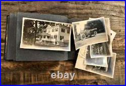 Excellent Snapshot Album Antique Photos Golf Cars Dog Beach Sports Outdoor