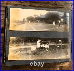 Excellent Snapshot Album Antique Photos Golf Cars Dog Beach Sports Outdoor