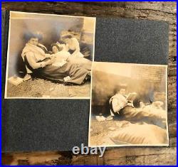 Excellent Snapshot Album Antique Photos Golf Cars Dog Beach Sports Outdoor