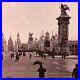 France-PARIS-Photo-EXPOSITION-UNVERSSELLE-1900-PONT-ALEXANDRE-Vintage-Antique-01-kznz