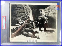 Frankenstein Movie (1931) Restrike 1980's PSA Authentic Type 2 Photo Halloween