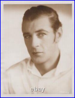 Gary Cooper (1930s)? Stunning Portrait Original Vintage Hollywood Photo K 256