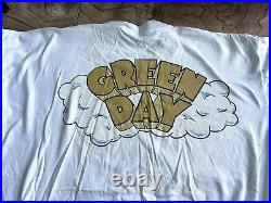 Green Day RARE Vintage Dookie Photo T Shirt XL Insomniac 90s Punk Lookout