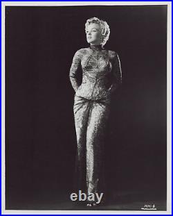 HOLLYWOOD BEAUTY MARILYN MONROE SEDUCTIVE DRESS PORTRAIT 1960s PHOTO J 19