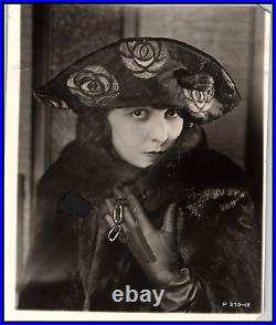 Hollywood Beauty Viora Daniel FASHION HAT STUNNING PORTRAIT 1920s ORIG Photo 656