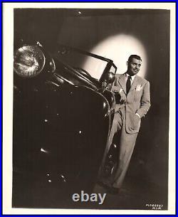 Hollywood HANDSOME ACTOR CLARK GABLE PORTRAIT VINTAGE MGM 1930s ORIG Photo 778
