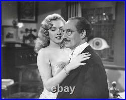 Hollywood Marilyn Monroe + Groucho Max 1949? Vintage Original Photo