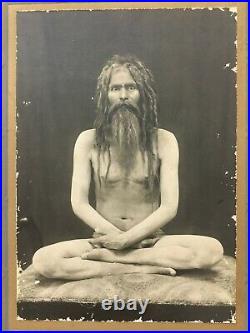 India Vintage Photograph SADHU 4in x 5.75in