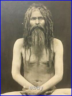 India Vintage Photograph SADHU 4in x 5.75in