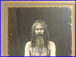 India Vintage Photograph SADHU 4in x 5.75in