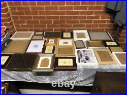 Job Lot Vintage & New Photo Picture Frames Feature Gallery Wall 24 Frames