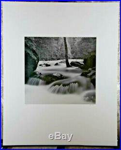 John Sexton 1973 Merced River, Happy Isles, Yosemite Valley, Calif. 11x14