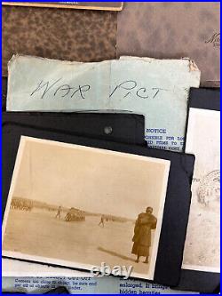 Large Lot Vintage Antique Photo Albums Ephemera 1800's-early 1900's War Pictures