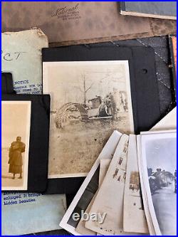 Large Lot Vintage Antique Photo Albums Ephemera 1800's-early 1900's War Pictures