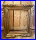 Large-pie-crust-Gold-hand-Carved-Wood-wooden-picture-Frame-ornate-Vtg-antique-01-umgy