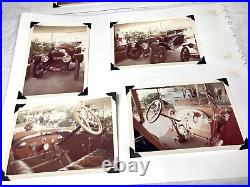 Lot (15) Vintage Car REAL PHOTOS Antique Horseless Carriage Taxi Model T