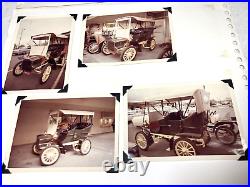 Lot (15) Vintage Car REAL PHOTOS Antique Horseless Carriage Taxi Model T
