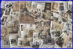 Lot/150 Antique Photgraphs Riverside Nj Joe Ellis Family Military Beach Old Cars