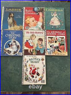 Lot Of 100 Vintage Little Golden Books 40's 70's. See photos