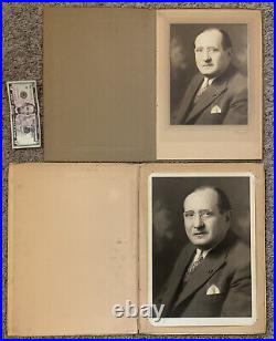 Lot Of 2 Vintage Portrait Folders By 2 Different Studios, Conway And Shelburne