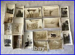 Lot Of 31 Antique/ VTG Photographs, Mostly Men In Military Uniforms