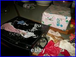 Lot-Vintage & Modern Barbie Dolls, Clothes, Cases, Accessories, What's in Photos
