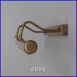Modern Painting Light Brass Vintage Antique Picture Wall Light Solid Brass by LD