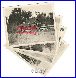 ORIGINAL Unpublished ANTIQUE PHOTOS of ARTIST EDGAR PAYNE'S HOME-LAGUNA BEACH CA