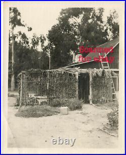 ORIGINAL Unpublished ANTIQUE PHOTOS of ARTIST EDGAR PAYNE'S HOME-LAGUNA BEACH CA