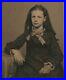 Old-Vintage-Antique-Tintype-Photo-Pretty-Young-Girl-with-Long-Frizzy-Hair-Bowtie-01-kll