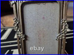 Old Vintage Art Nouveau, Secessionist Original Metal Picture/photo Frame