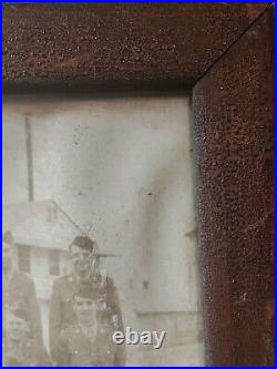 Old military photograph size 30 x 8