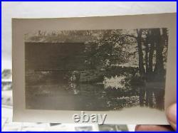 Otsego Lake Cooperstown Ny Kelly Family Snapshot Photo Lot Old Vtg Antique Album