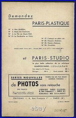 PARIS PLASTIQUE #25 aka INTIMITES 1930s NUDES Franz Rehfeld LEGS Lingerie VASTA