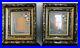 Pair-Antique-Ebony-Gold-Victorian-Walnut-Art-Painting-Picture-Primitive-Frames-01-kzg