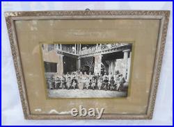 Photograph Antique Old 1939 South Indian House Warming Ceremony English People