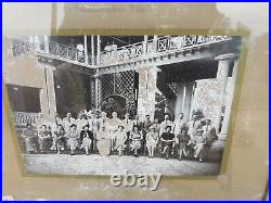 Photograph Antique Old 1939 South Indian House Warming Ceremony English People