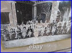 Photograph Antique Old 1939 South Indian House Warming Ceremony English People