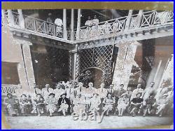 Photograph Antique Old 1939 South Indian House Warming Ceremony English People