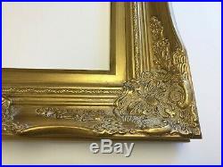 Picture Frame- 22x28 Ornate- Baroque Gold Color- Wood/Gesso- #6996G